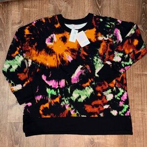 NWT- LuLaRoe Hannah Halloween Vibrant Women's Sweater Size Large